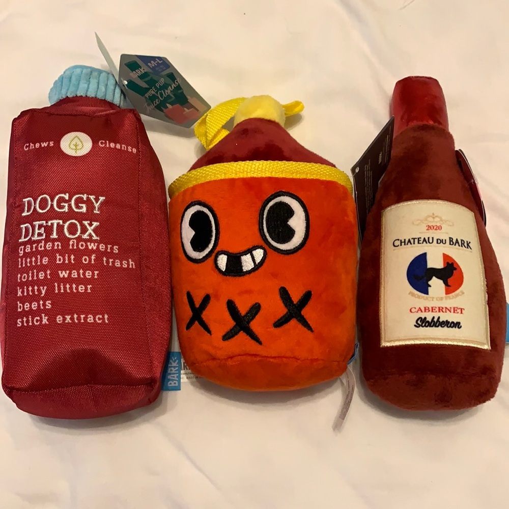 Stuffed dog toys